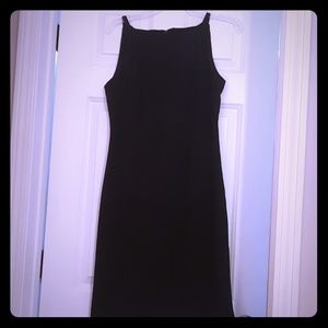 Classic black dress.